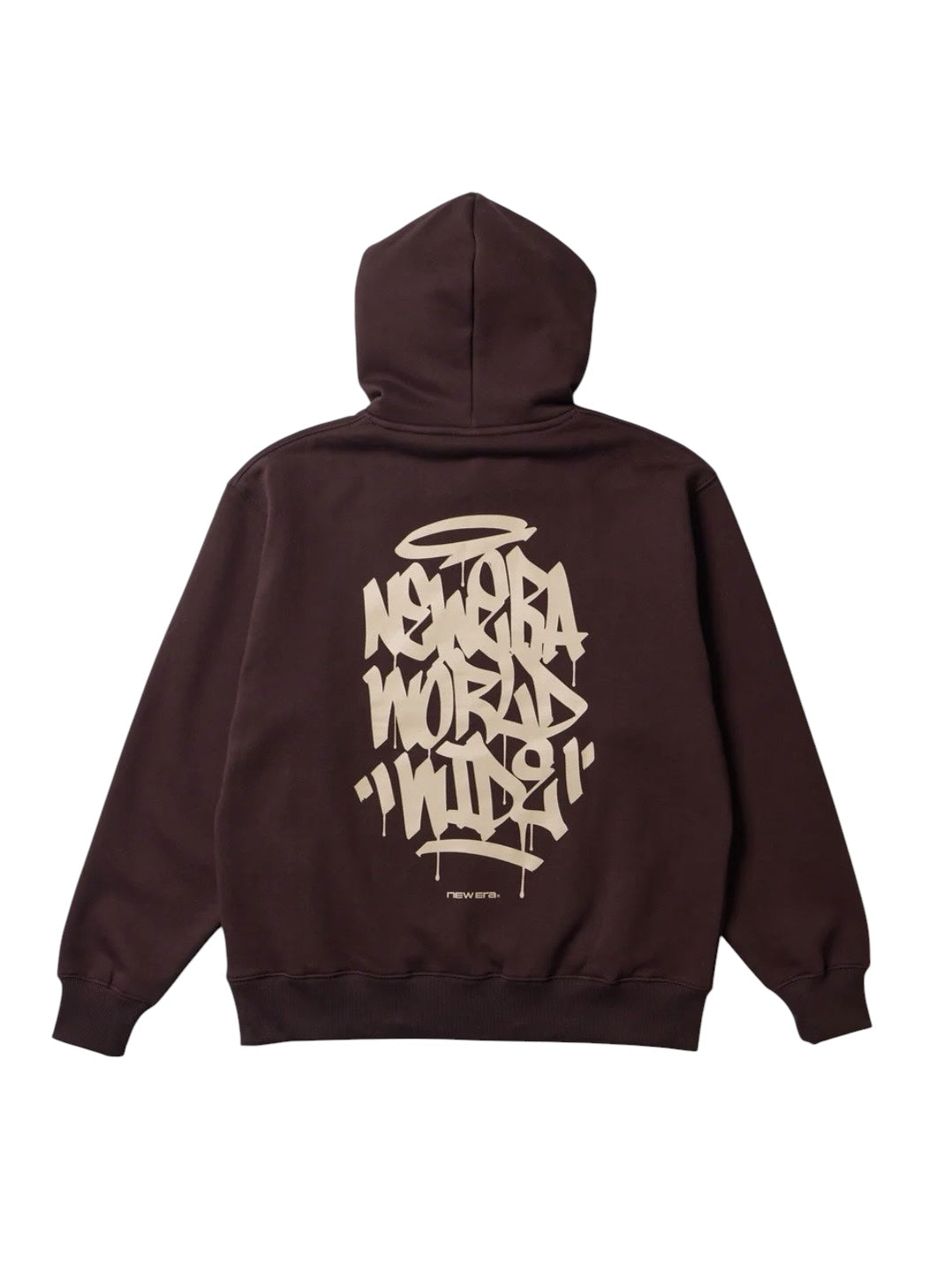 オーバーサイズド スウェット プルオーバー フーディー Tagging Logo バーントウッド