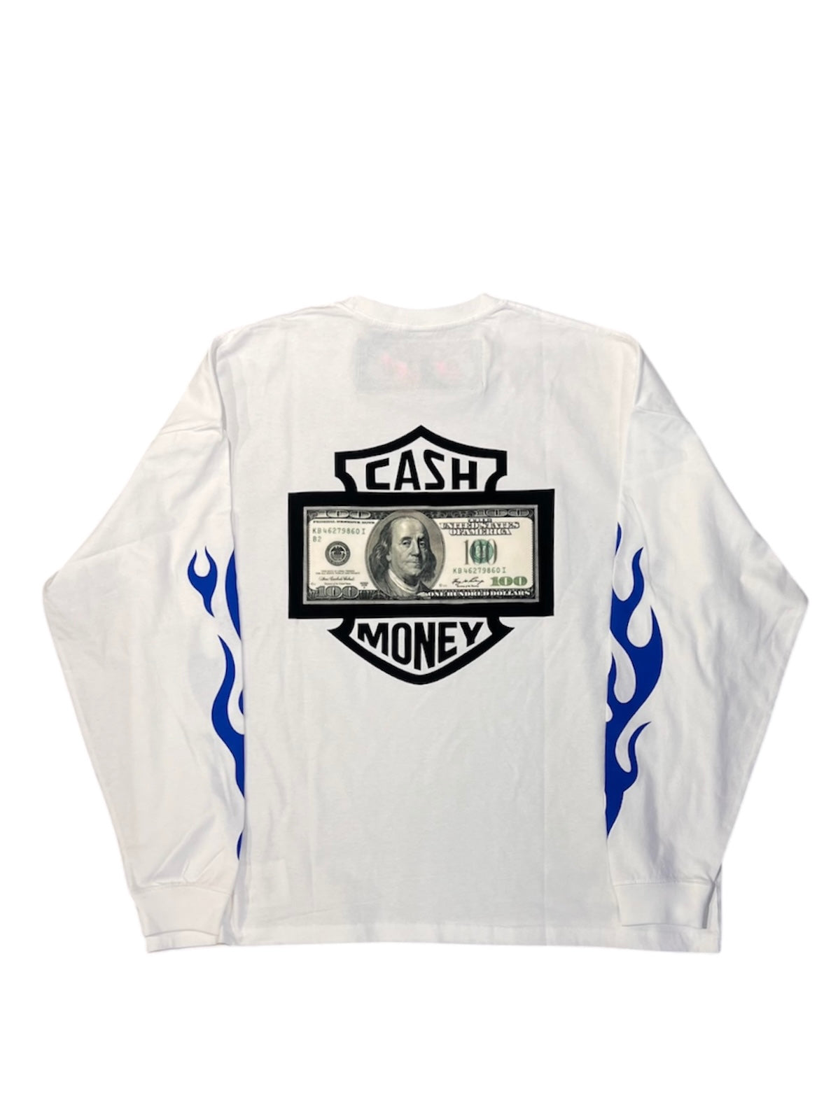 ファイヤーパターン ワイルドシルエットLSシャツ