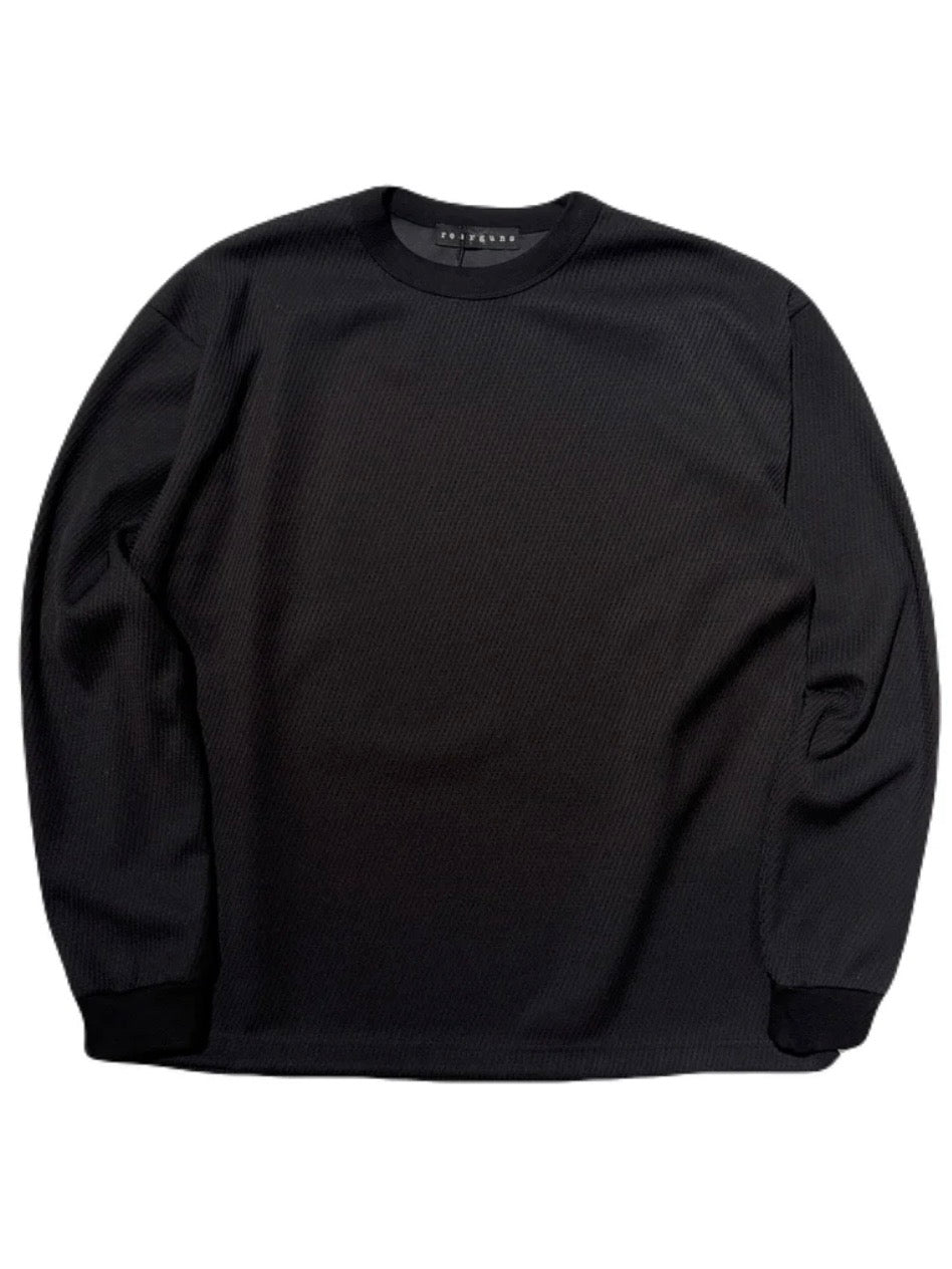 MOTOR CYCLE PRINT JERSEY T / BLACK