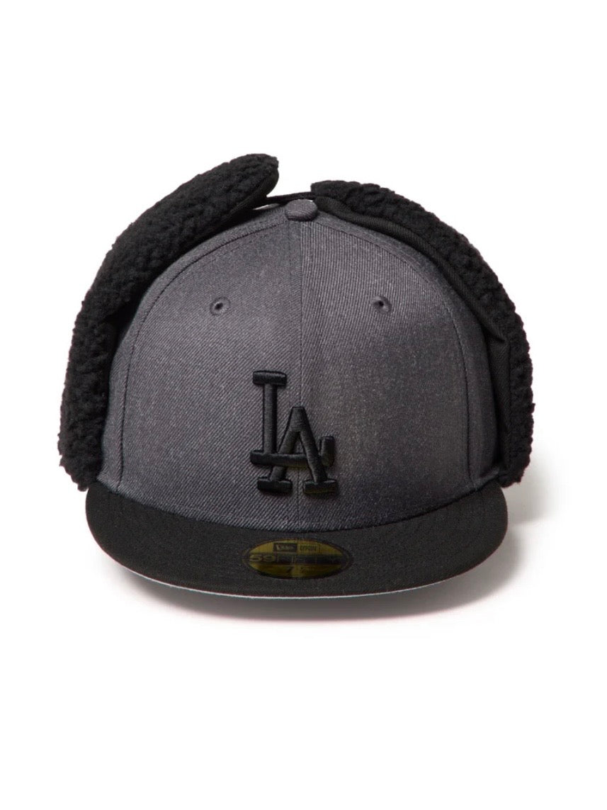 59FIFTY Dog Ear ドッグイヤー ロサンゼルス・ドジャース ヘザーグラファイト/ブラック