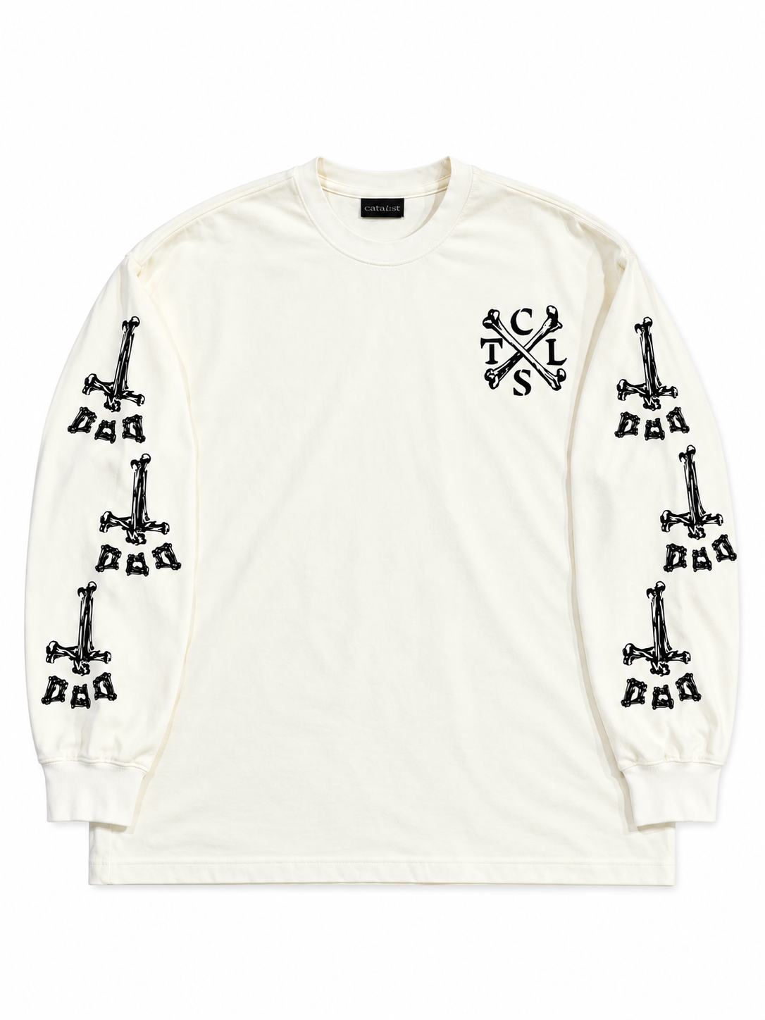 L/S TEE BONE CTLS(IVORY)
