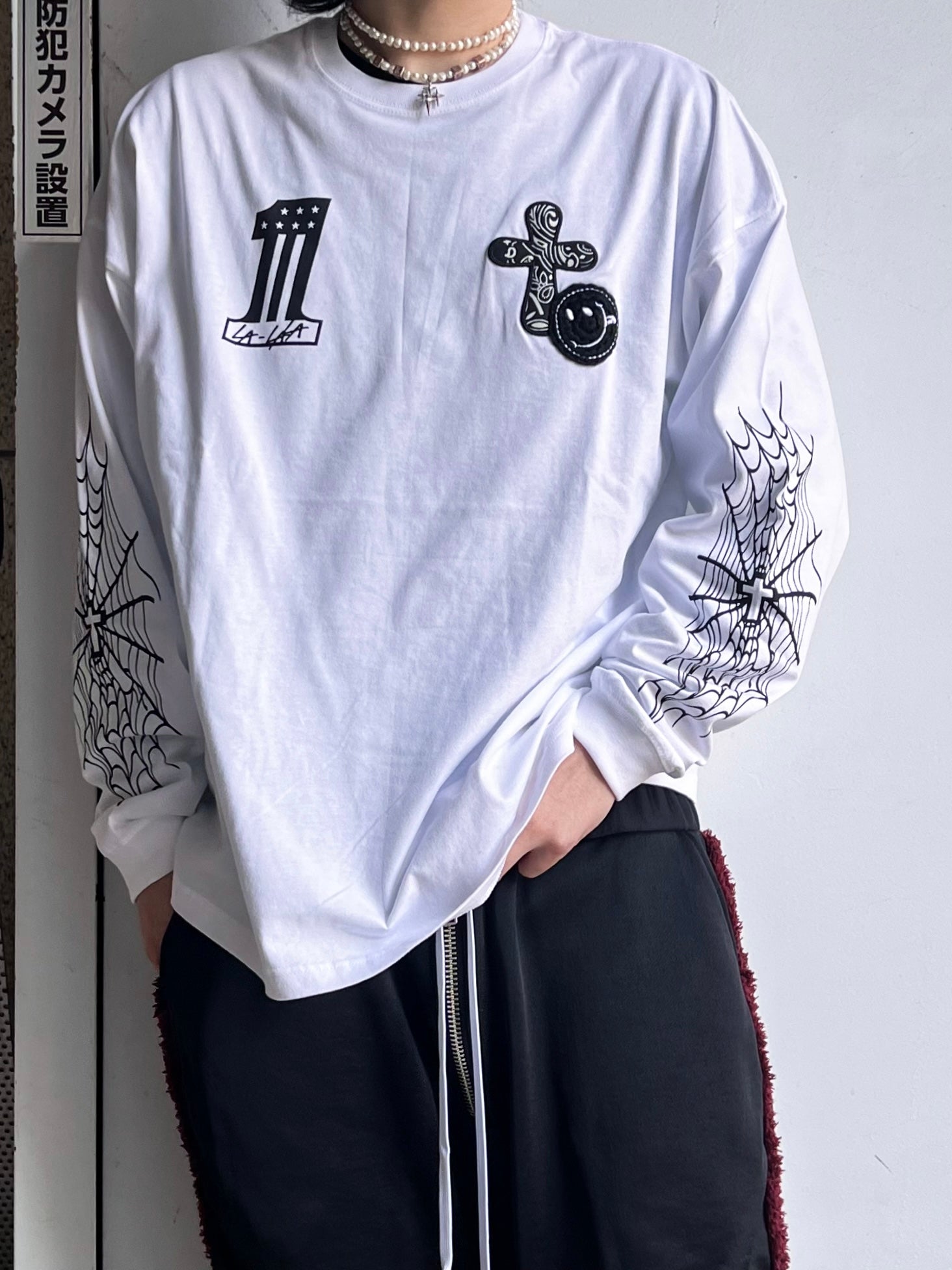 スパイダーウェブ ワイルドシルエットLSシャツ