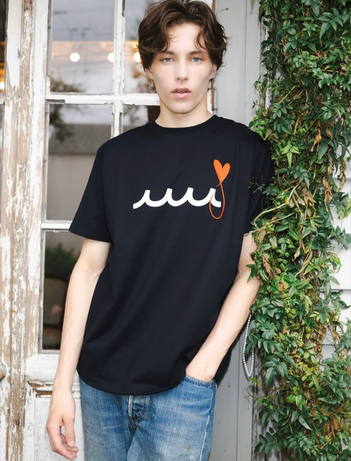 LEON×MAISON HONORE PARIS×MUTA MARINE 別注 ハートフィッシュ&ヴァーグ/BLACK