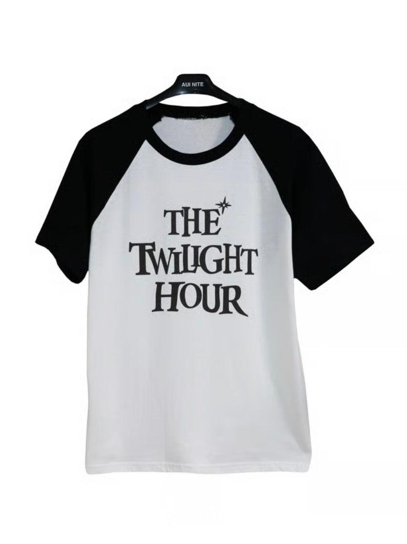 THE TWILIGHT HOUR raglan tee