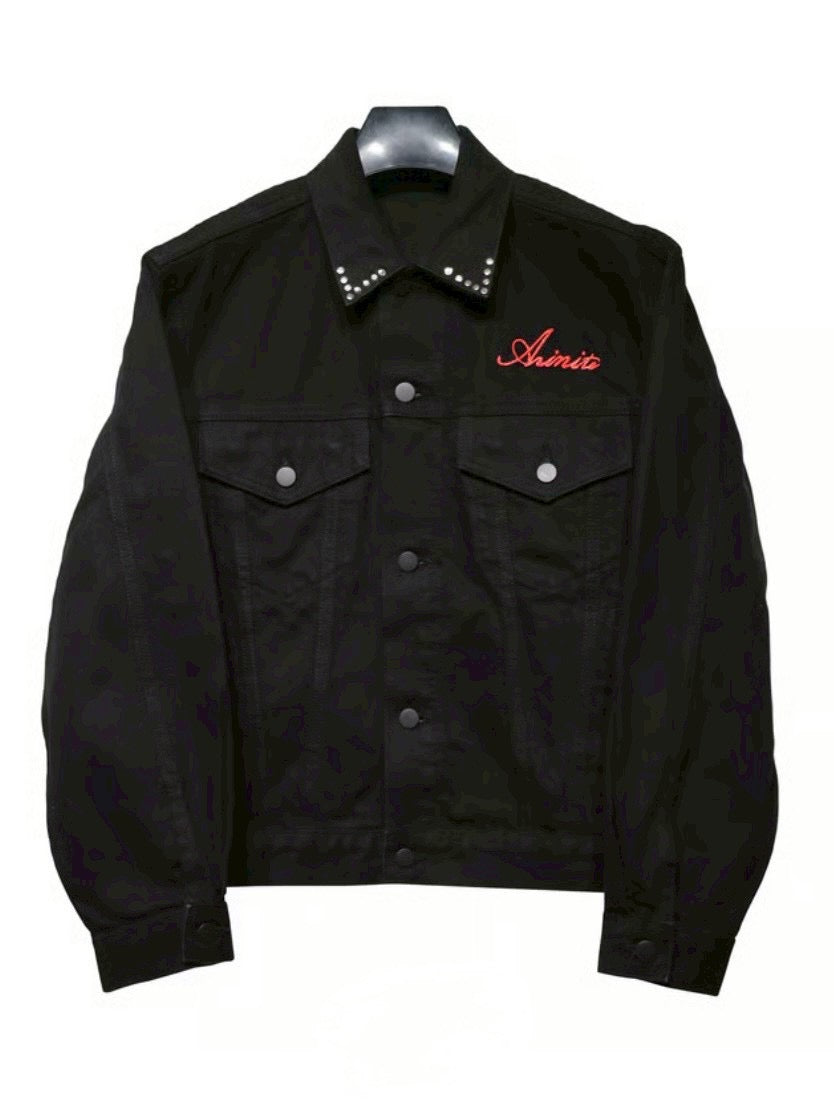 Unique piece custom denim jacket 3