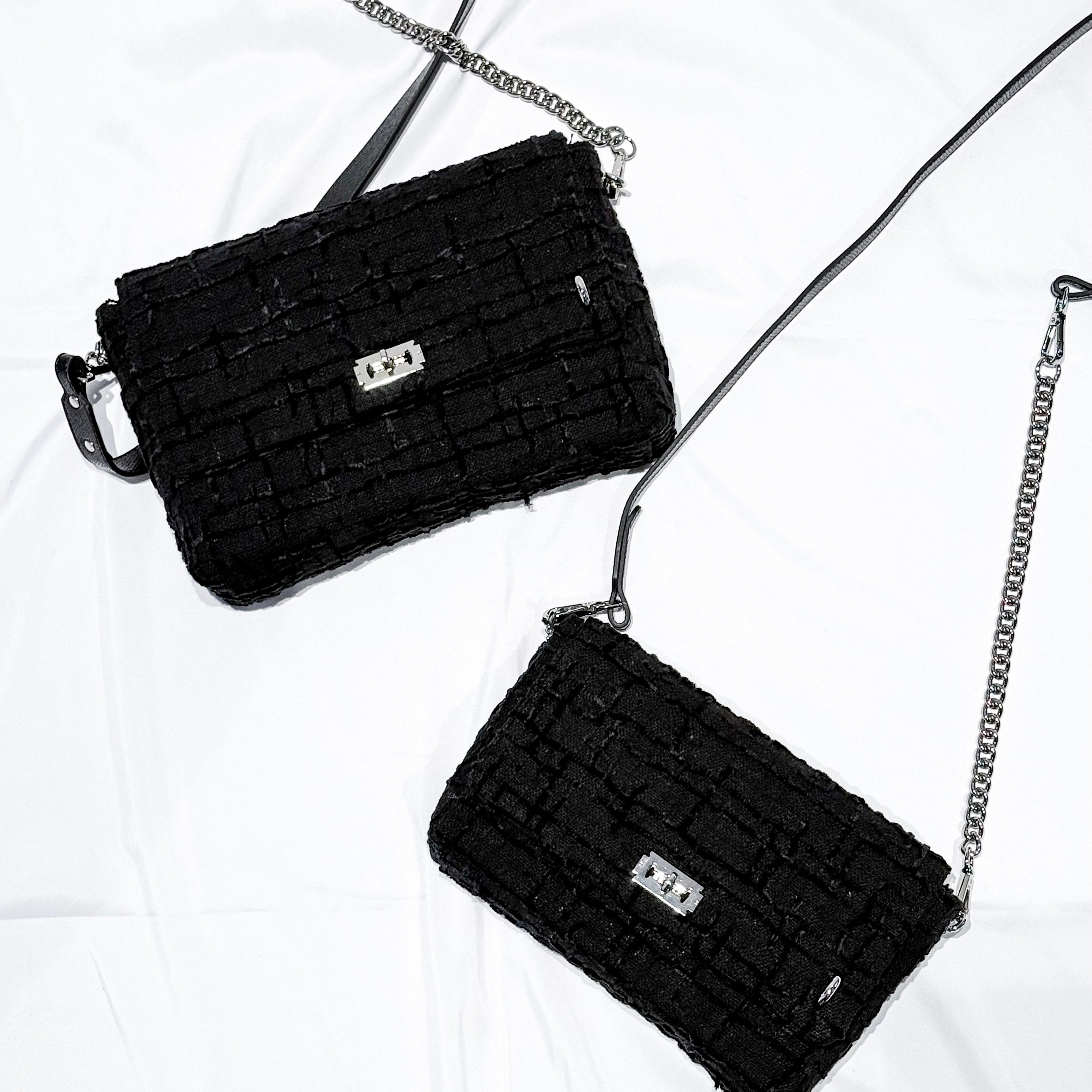 Rough Neck Tweed Bag