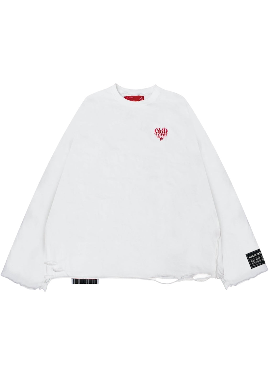 GOD LOVES YOU Damage Long Sleeve