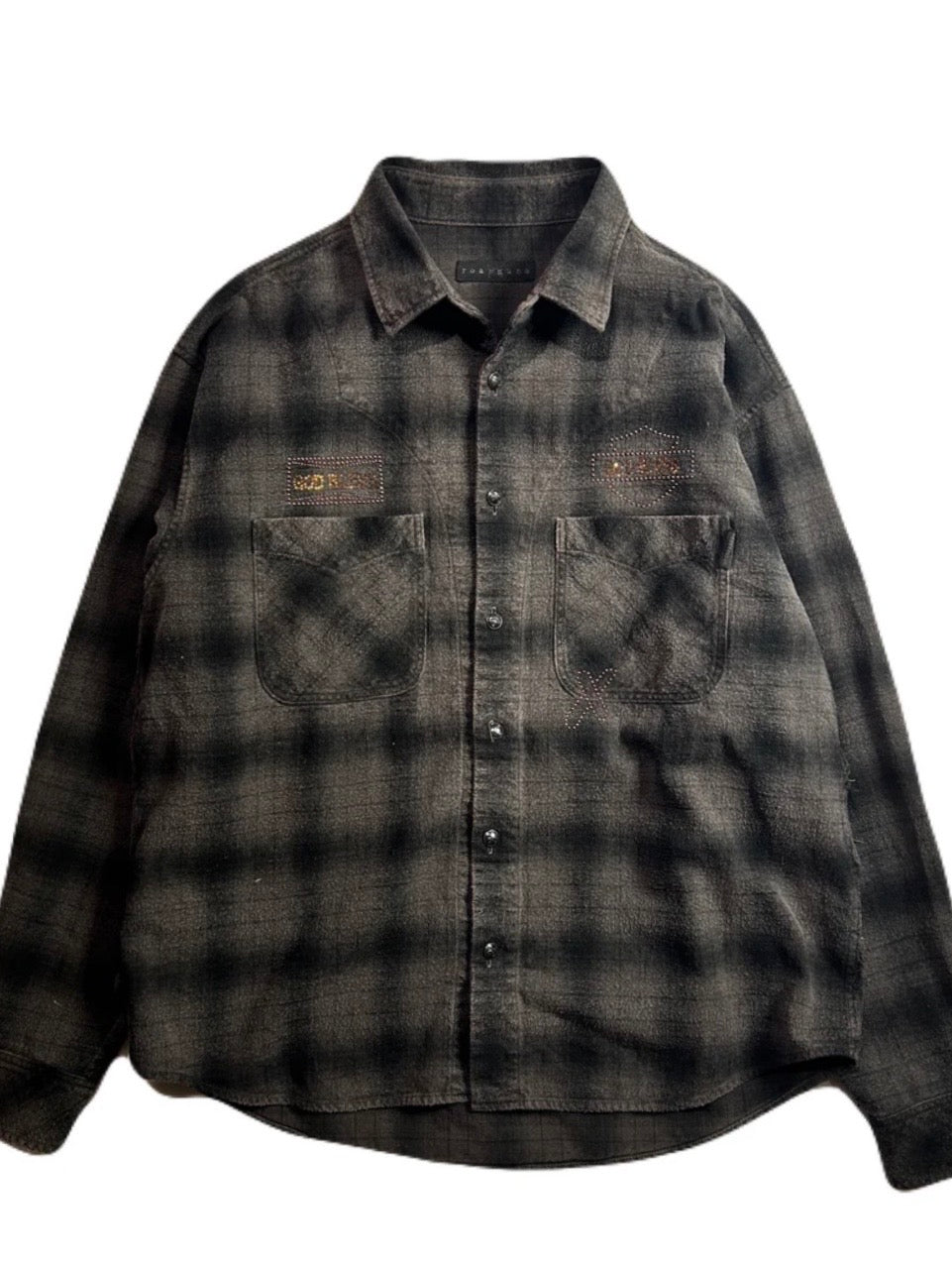 SHGGY CHECK SHIRT METAL