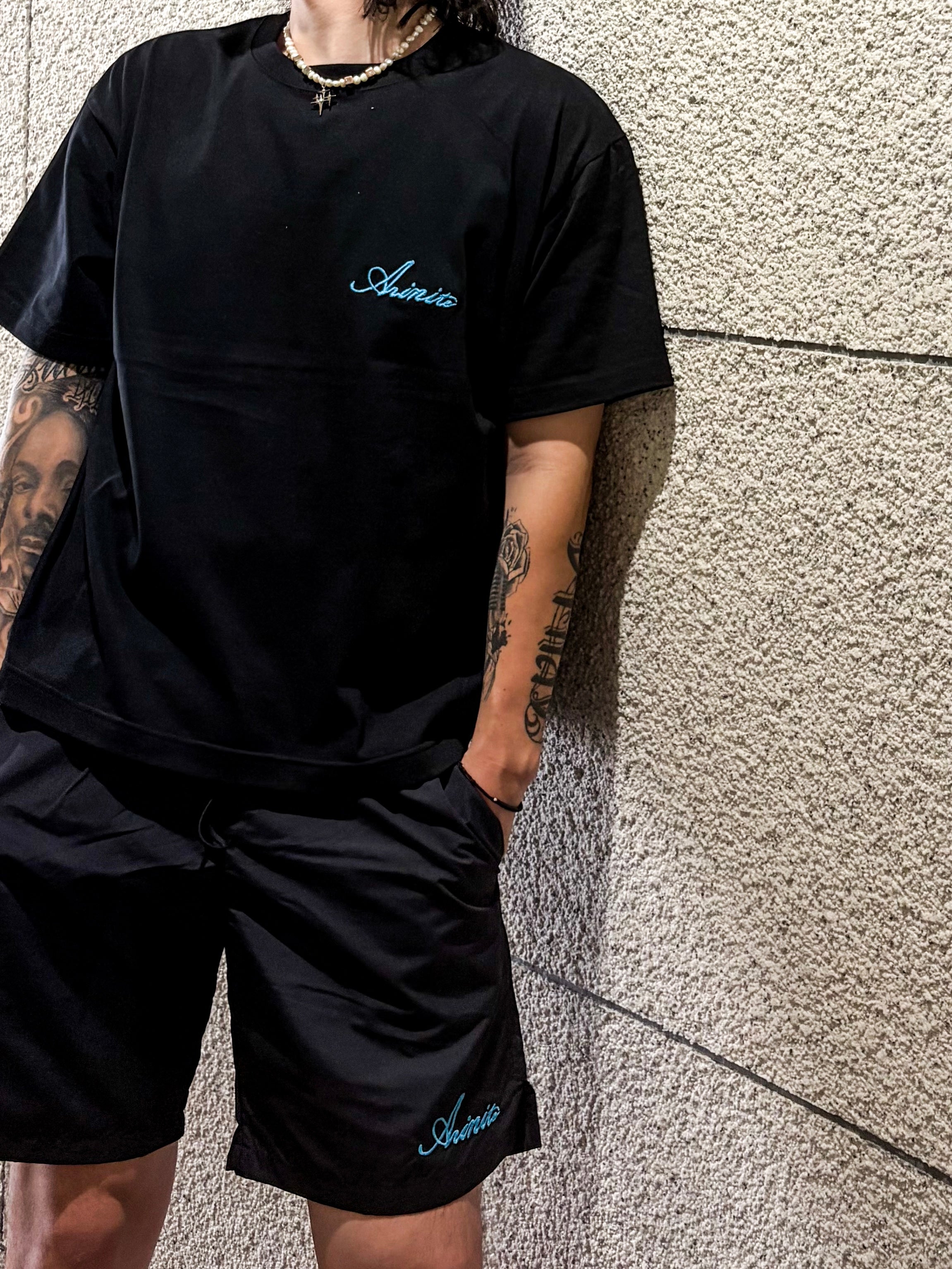 embroidery logo active shorts(Scatterin Special Order)