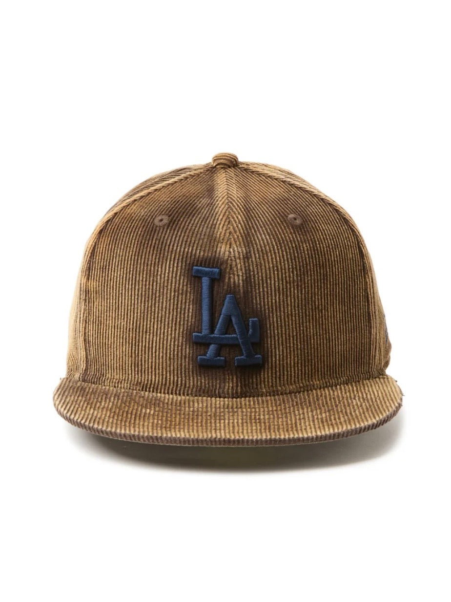 59FIFTY Faded Corduroy ロサンゼルス・ドジャース ウォルナット