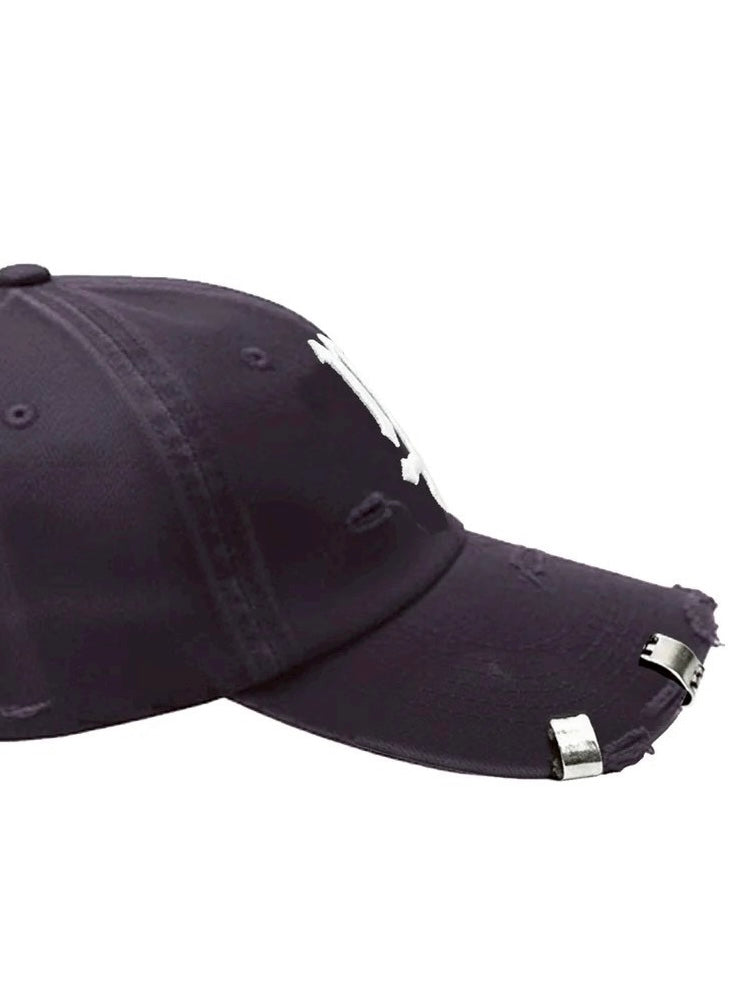 Distress Baseball Cap ''M''(GRAY)