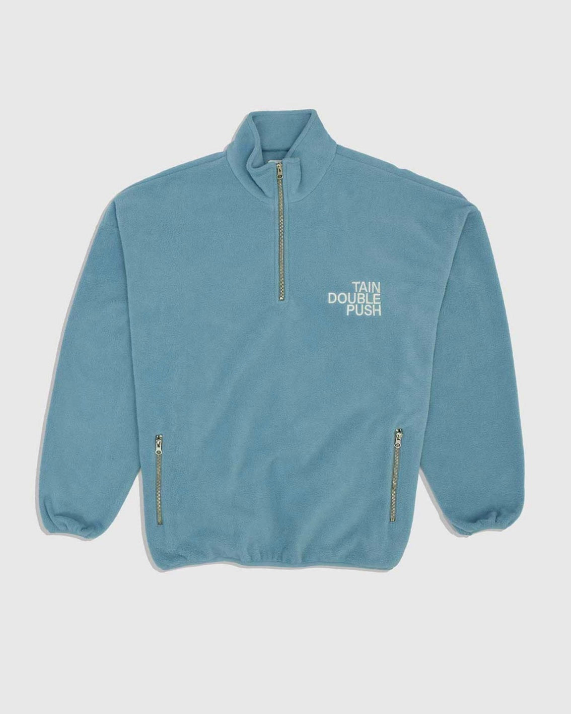 DOUBLE PUSH HALF ZIP FLEECE