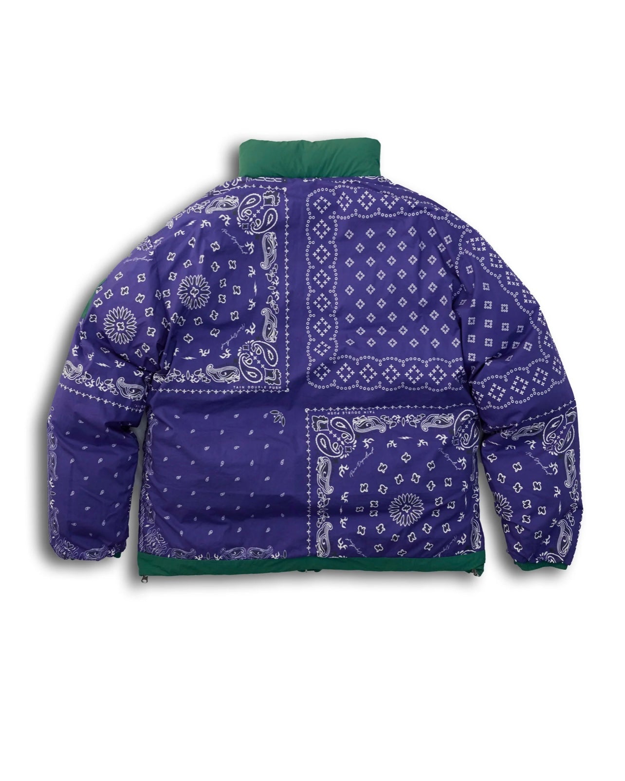 DOUBLE PUSH REVERSIBLE DOWN JACKET