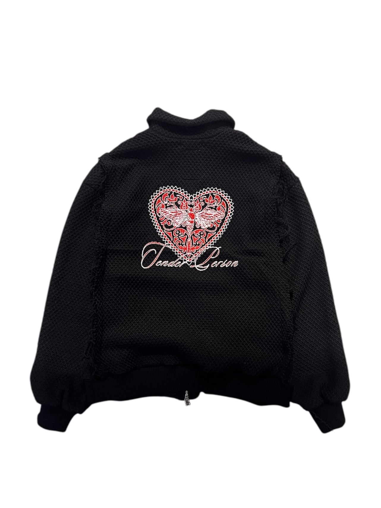 HONEYCOME ZIP UP JACKET