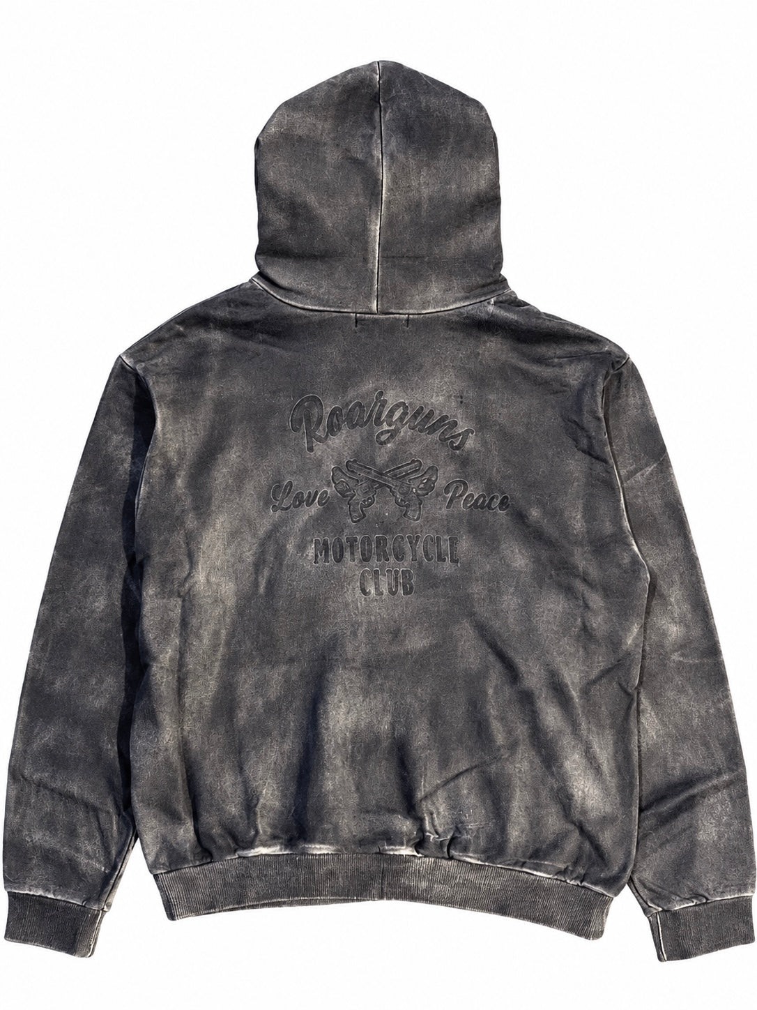 FOIL PRINT HOODIE(GRAY)