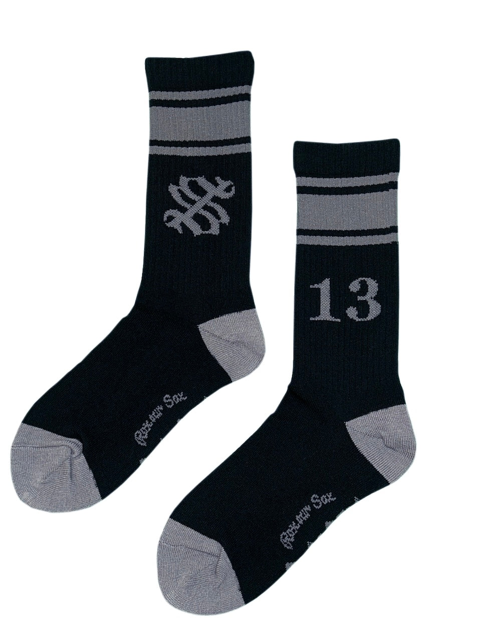 13 LOGO SOCKS / GRAY