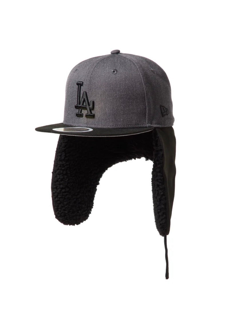 キッズ Kid's 59FIFTY Dog Ear ドッグイヤー ロサンゼルス・ドジャース ヘザーグラファイト/ブラック