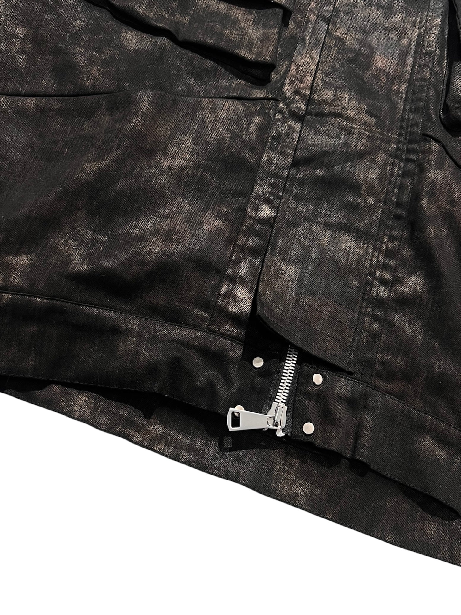 MILITARY HOODED BLOUSON METAL STEAM CAMOUFLAGE