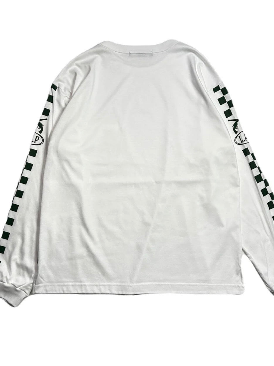 CHECKER FLAG L/S T-SHIRT