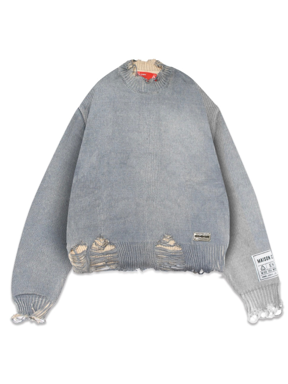 Damage Silver Tag Knit