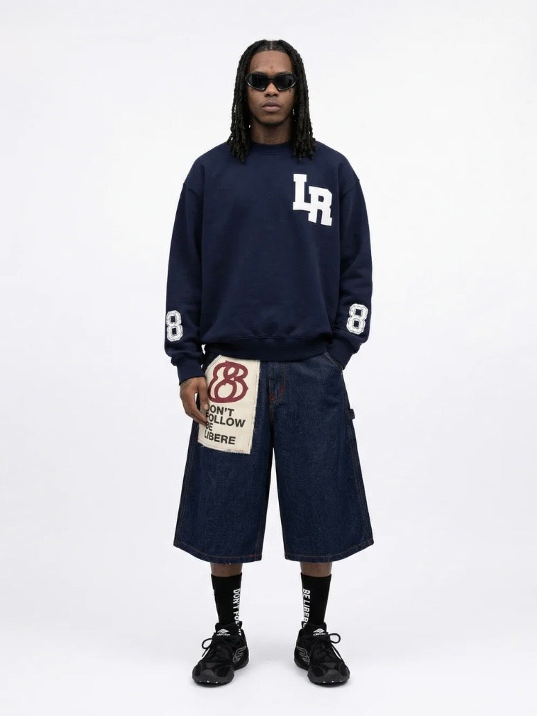 LR BASE SWEATSHIRT / NAVY