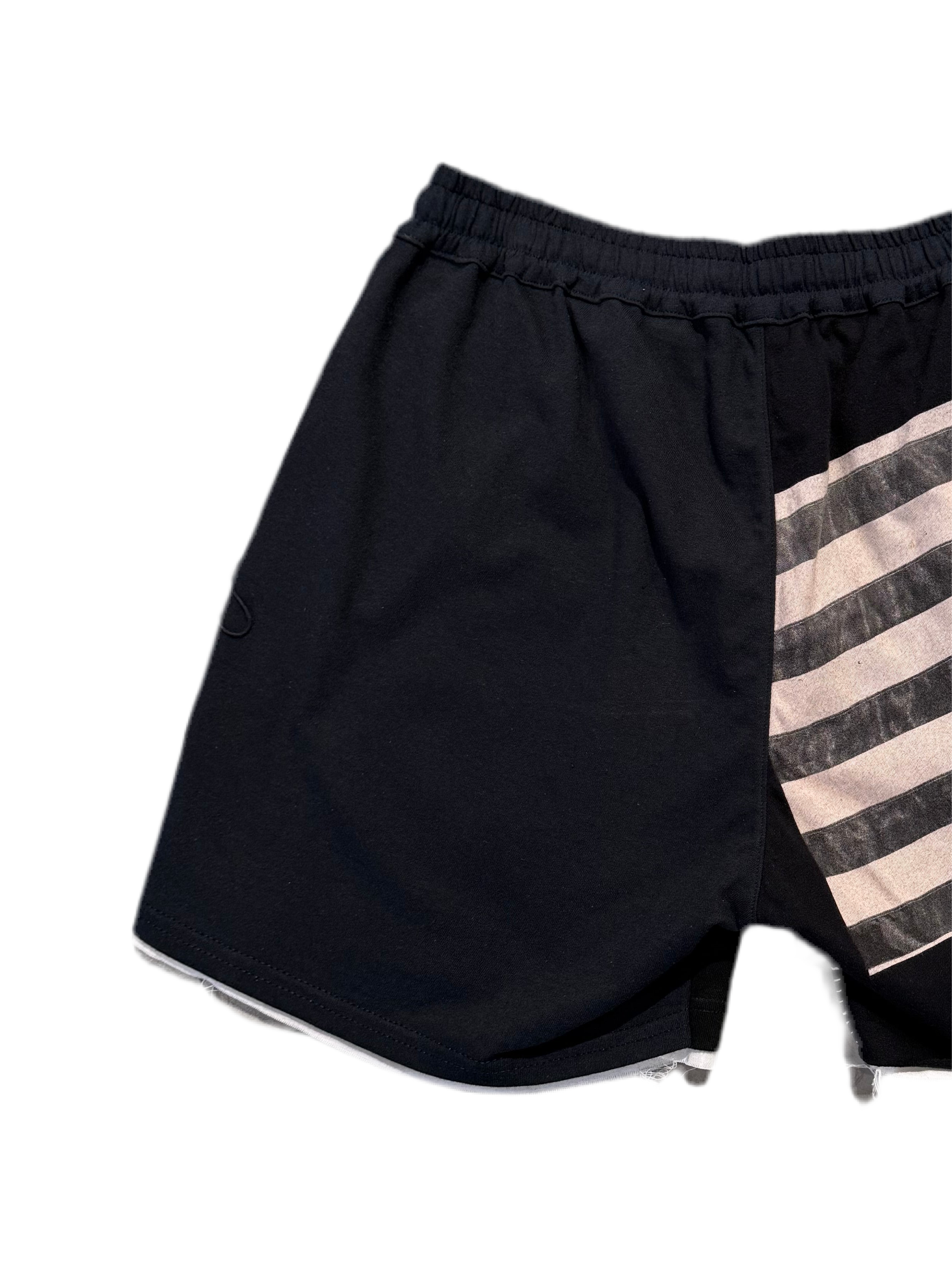 VINTAGE TEE PATCHWORK SHORT PANTS