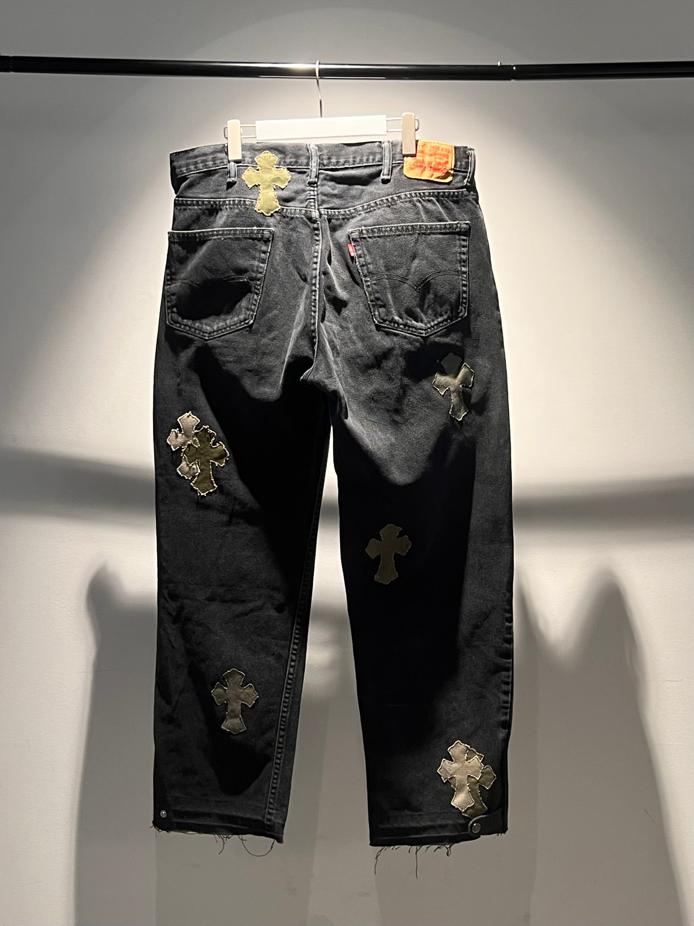 REMAKE SPECIAL CROSS PATCH 2WAY DENIM