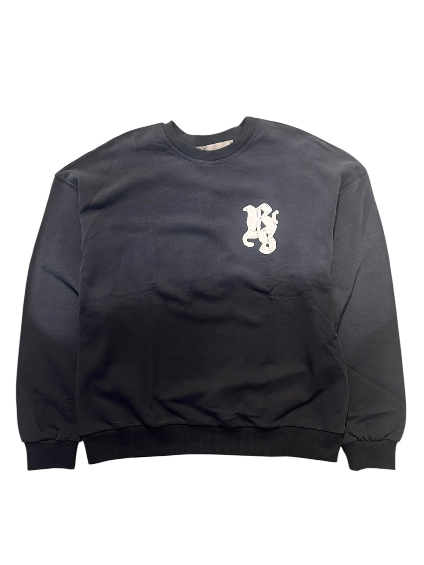 CROCHET 400 GR FLEECE CREWNECK WASH