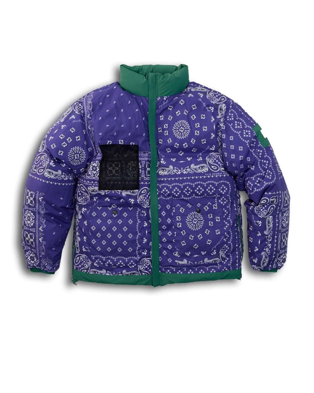DOUBLE PUSH REVERSIBLE DOWN JACKET