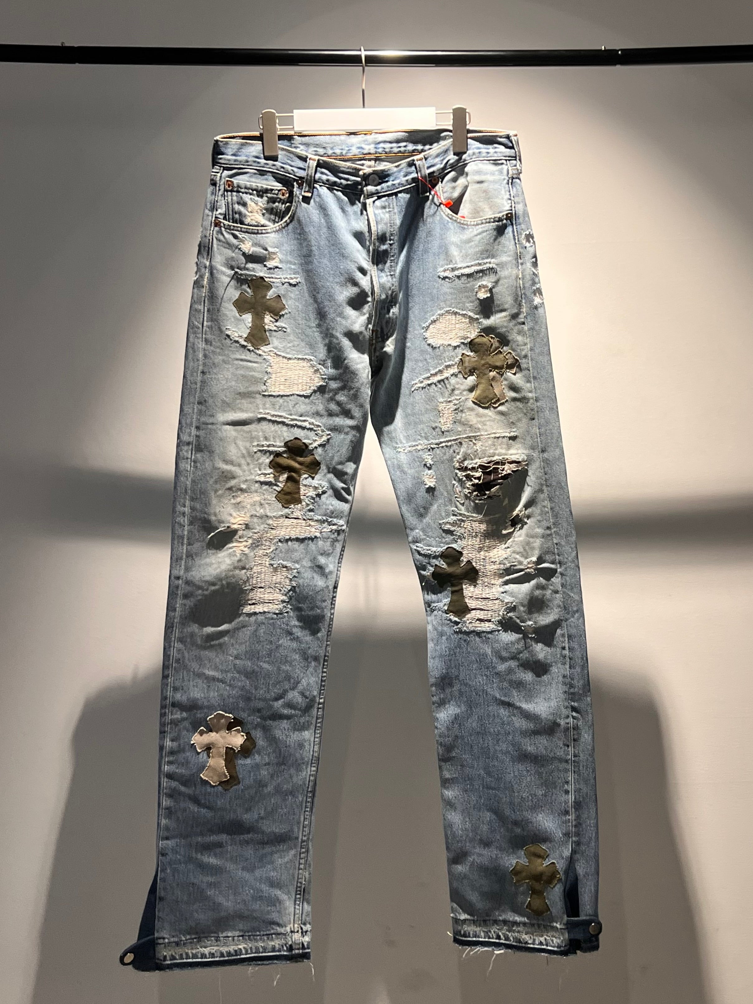 REMAKE CROS PATCH 2WAY DENIM