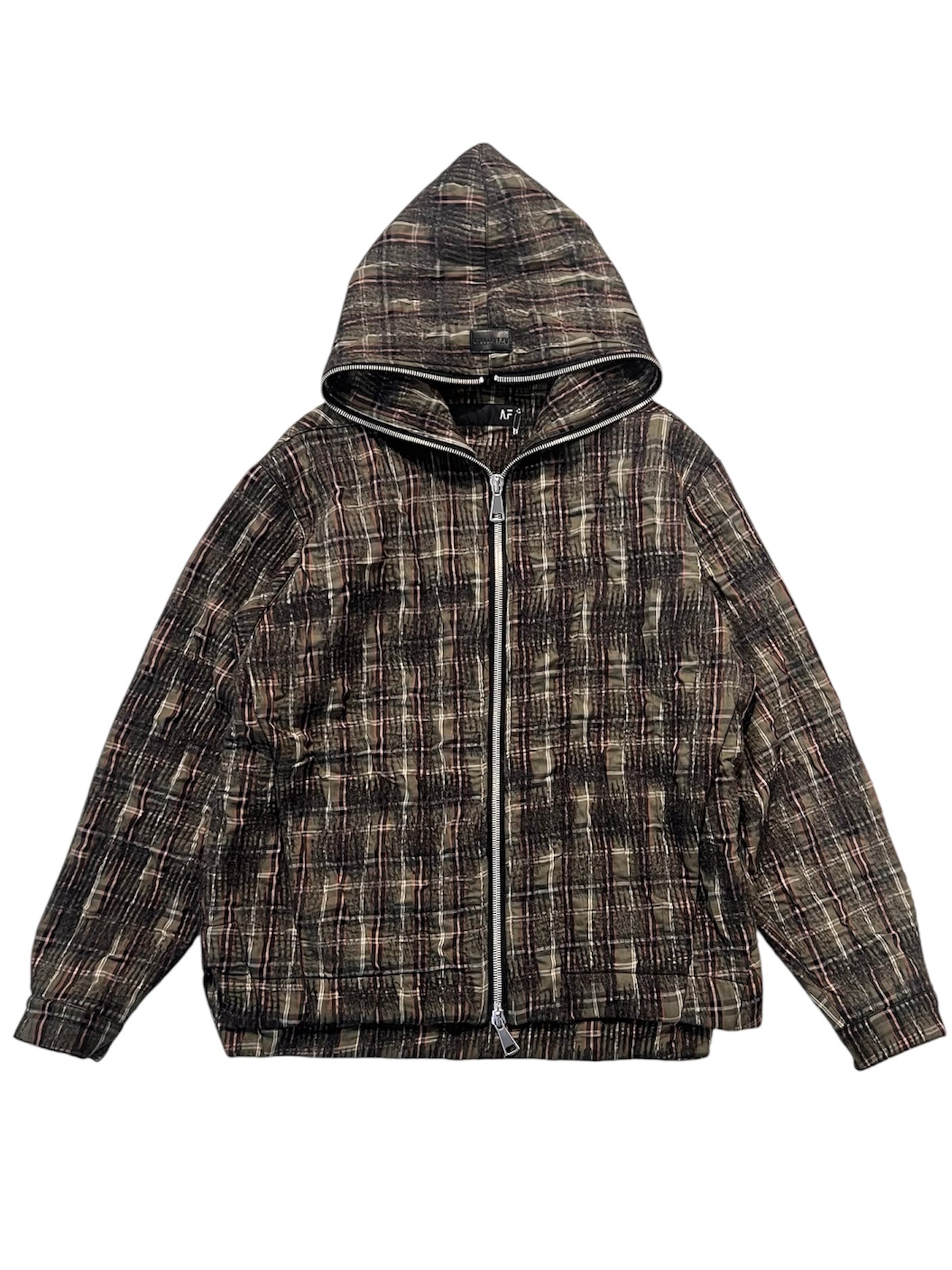 ZIPPER HOODED