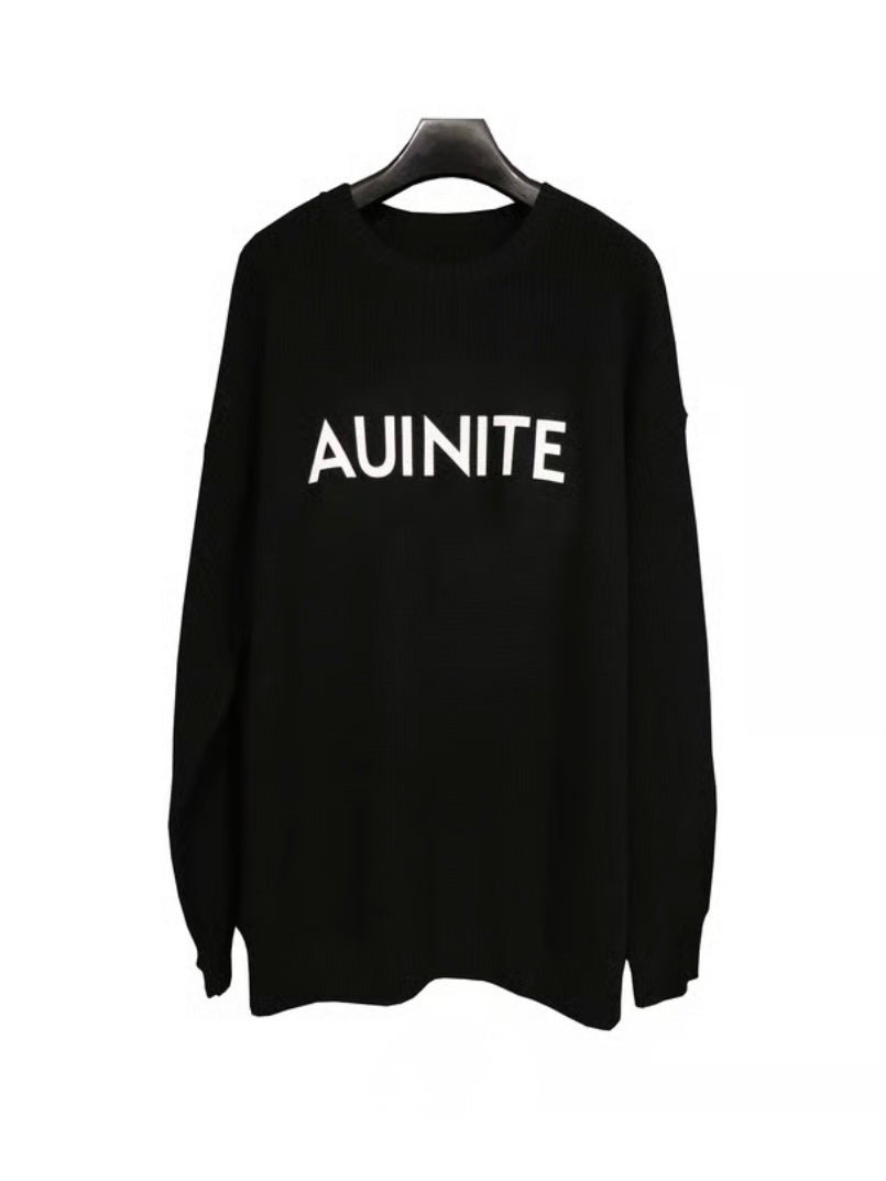 AUINITE logo knit