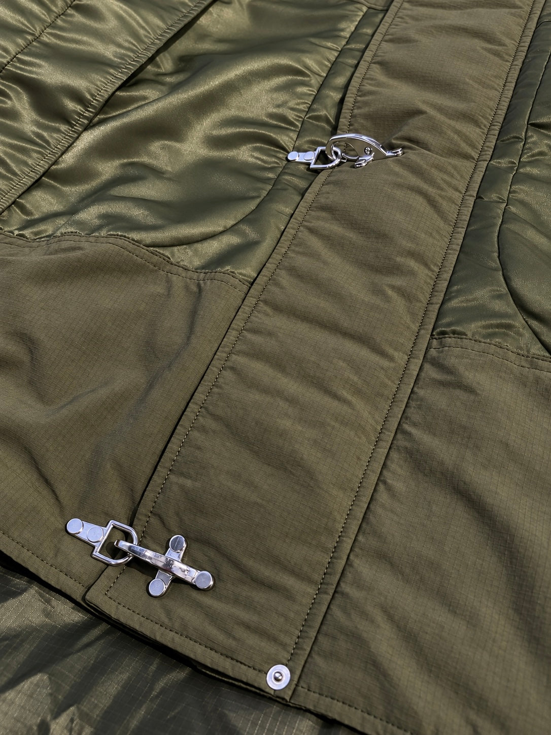 roarguns×WIDE THINGS SHORT MONSTER PARKA(KHAKI)