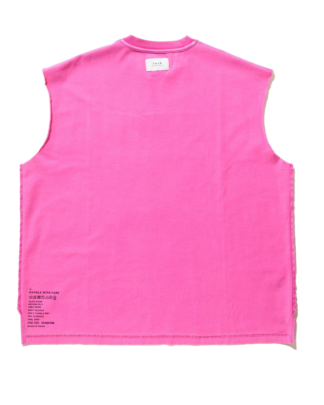 POWER DEPARTMENT NO SLEEVE T-SHIRTS