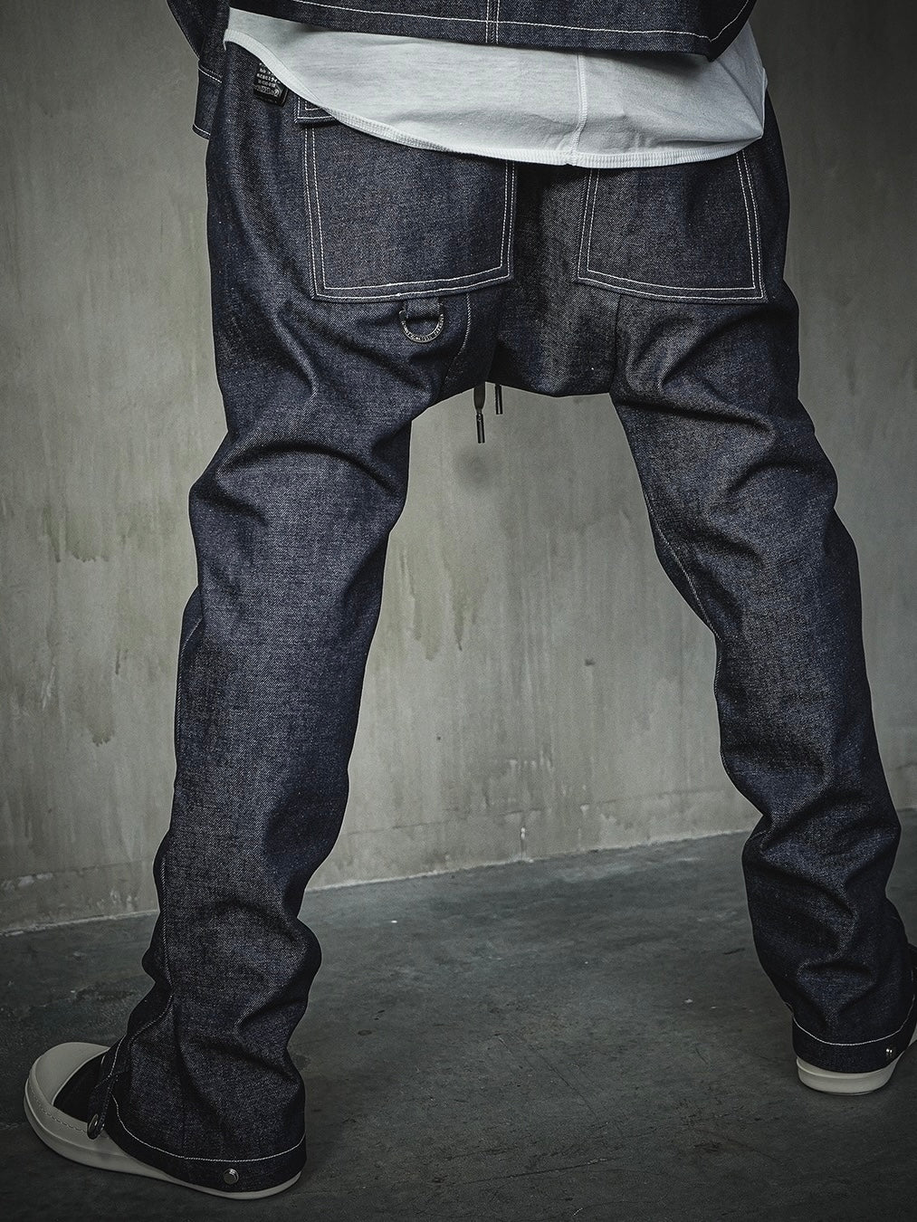 2Way Sarouel Denim Pants ''FROGMAN''