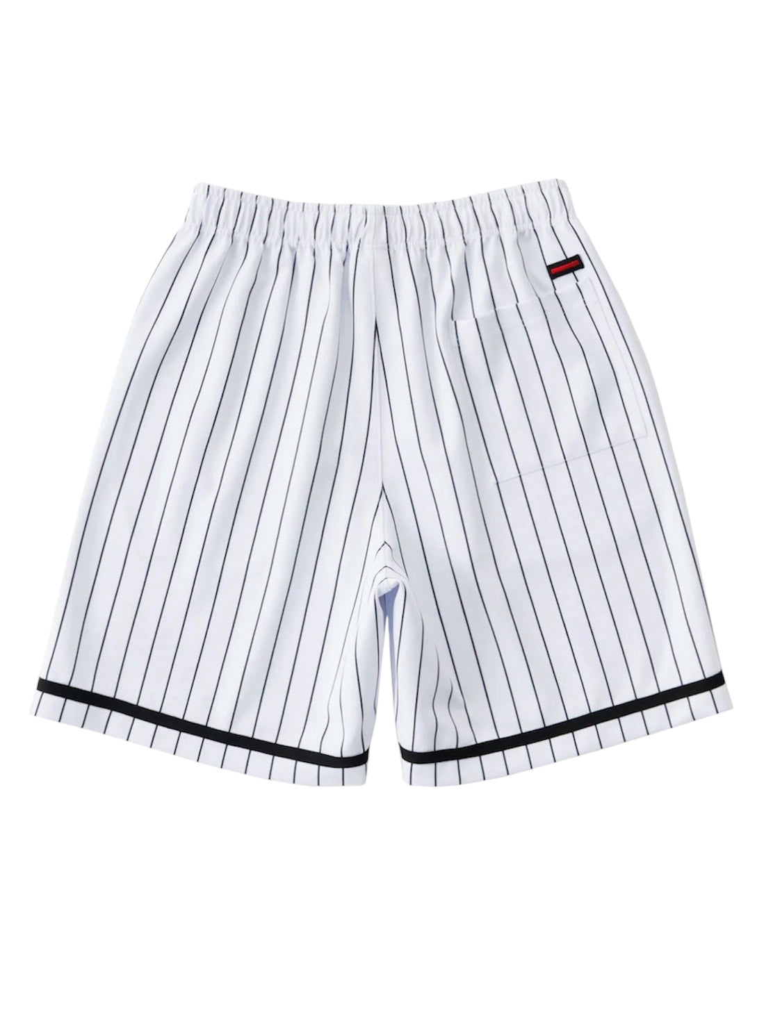 PATCH SHORTS/WHITE