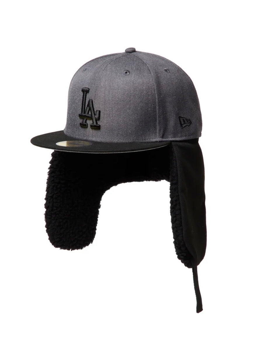59FIFTY Dog Ear ドッグイヤー ロサンゼルス・ドジャース ヘザーグラファイト/ブラック