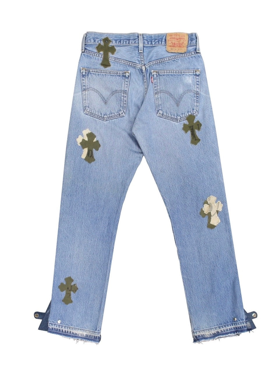Re:501 Remake Cross Patch 2Way Denim W36 L30