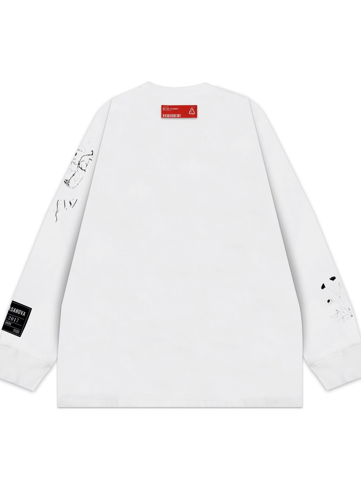 LONG SLEEVE TEE PRAYER(WHITE)