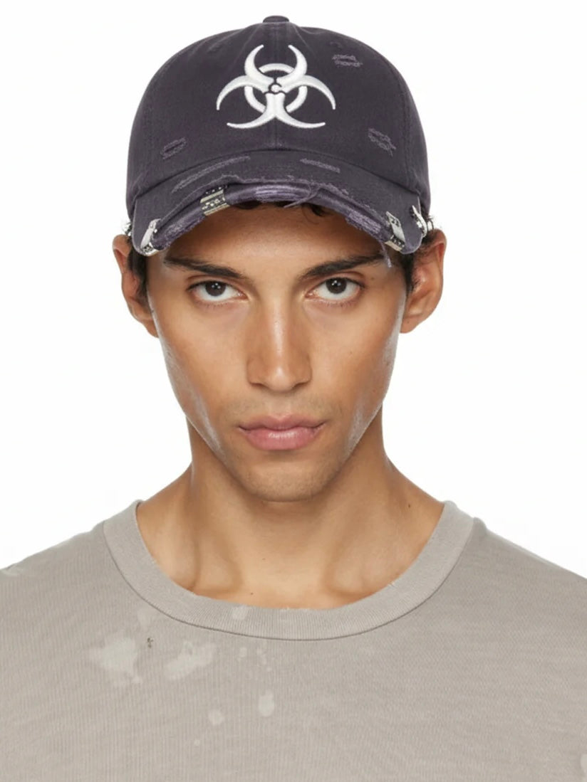 ”OUT BREAK” Cap(GREY×WHITE)