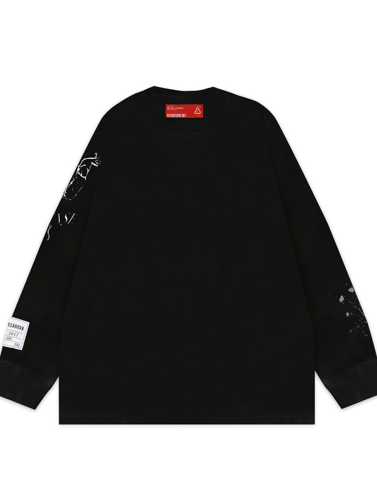 LONG SLEEVE TEE PRAYER(BLACK)