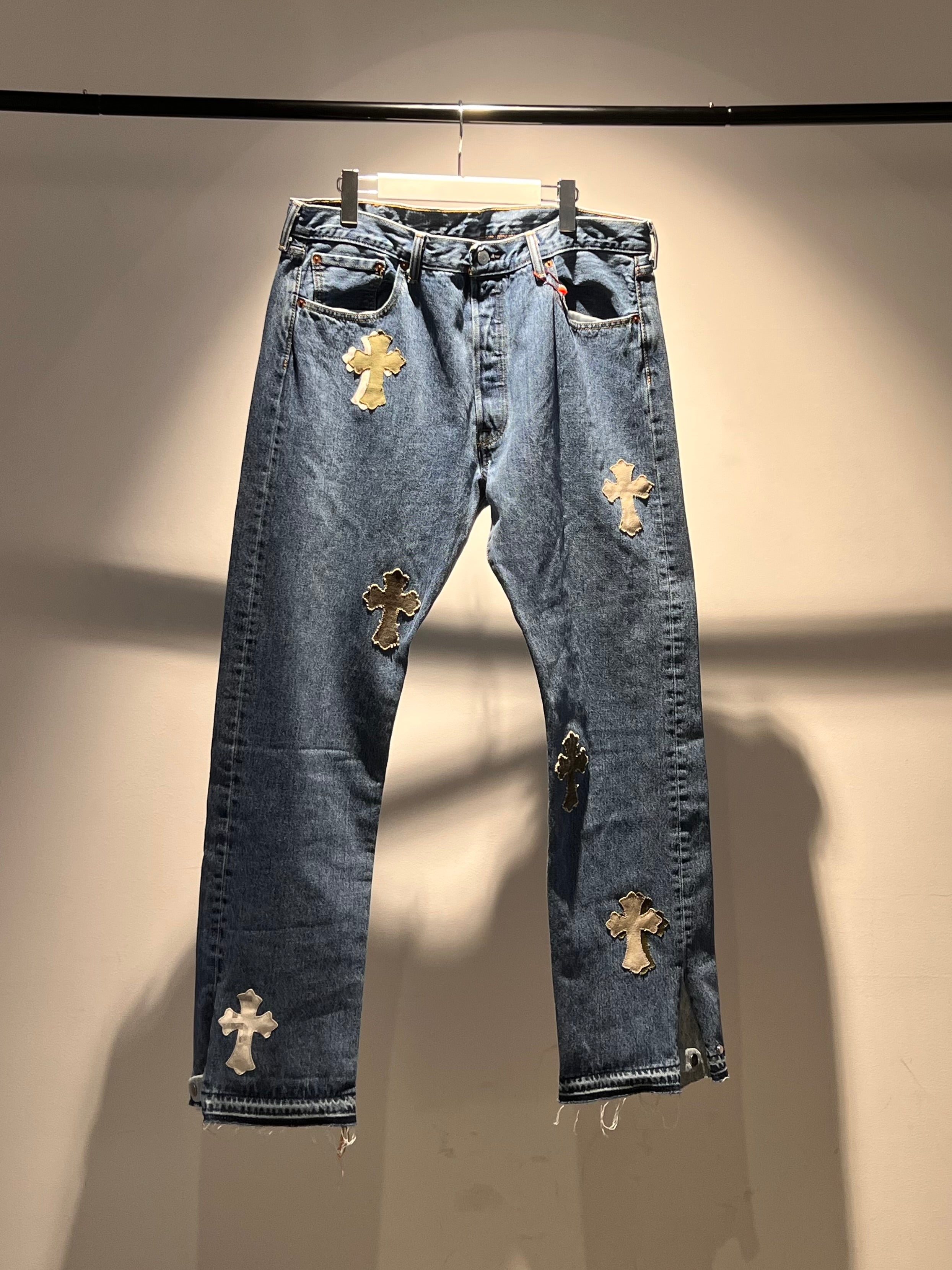 REMAKE CROS PATCH 2WAY DENIM