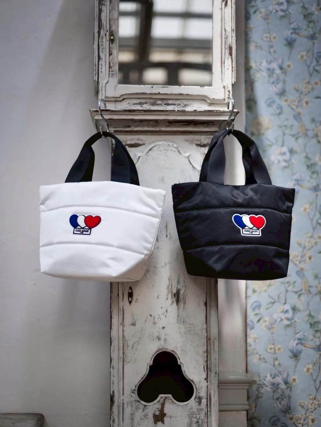 3Heart Patch Tote Bag