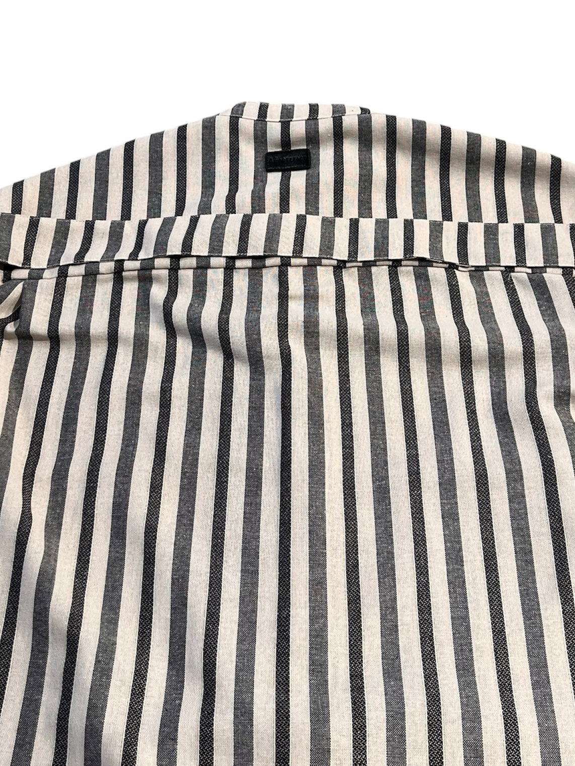 STRIPES SHIRTS(CREAM x LIGHT GREY)