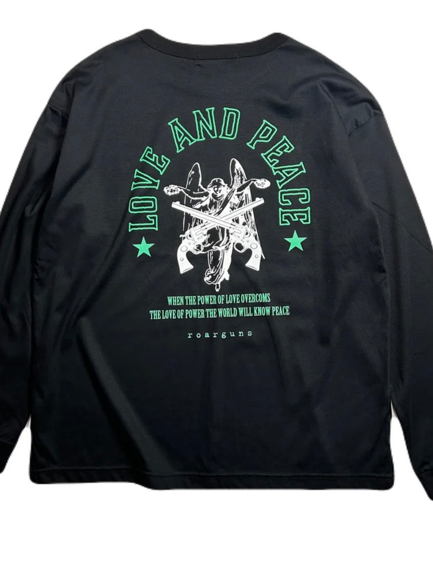 ANGEL CROSSGUN L/S T-SHIRT