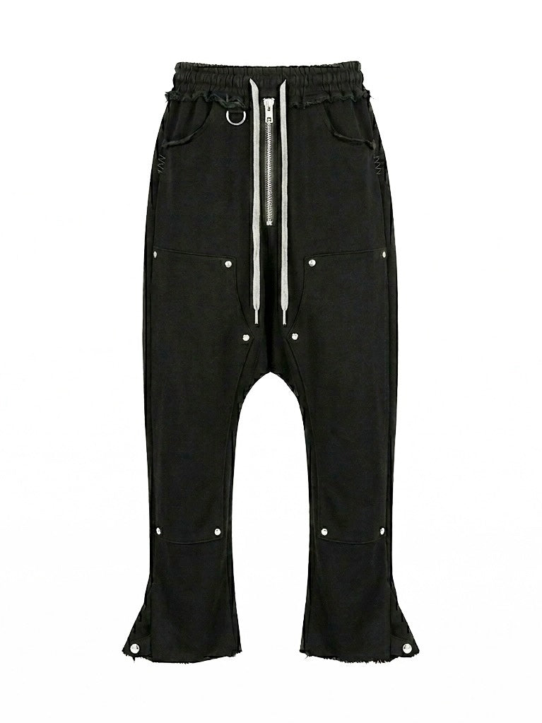 DOUBLE KNEE SAROUEL FROGMAN(BLACK)