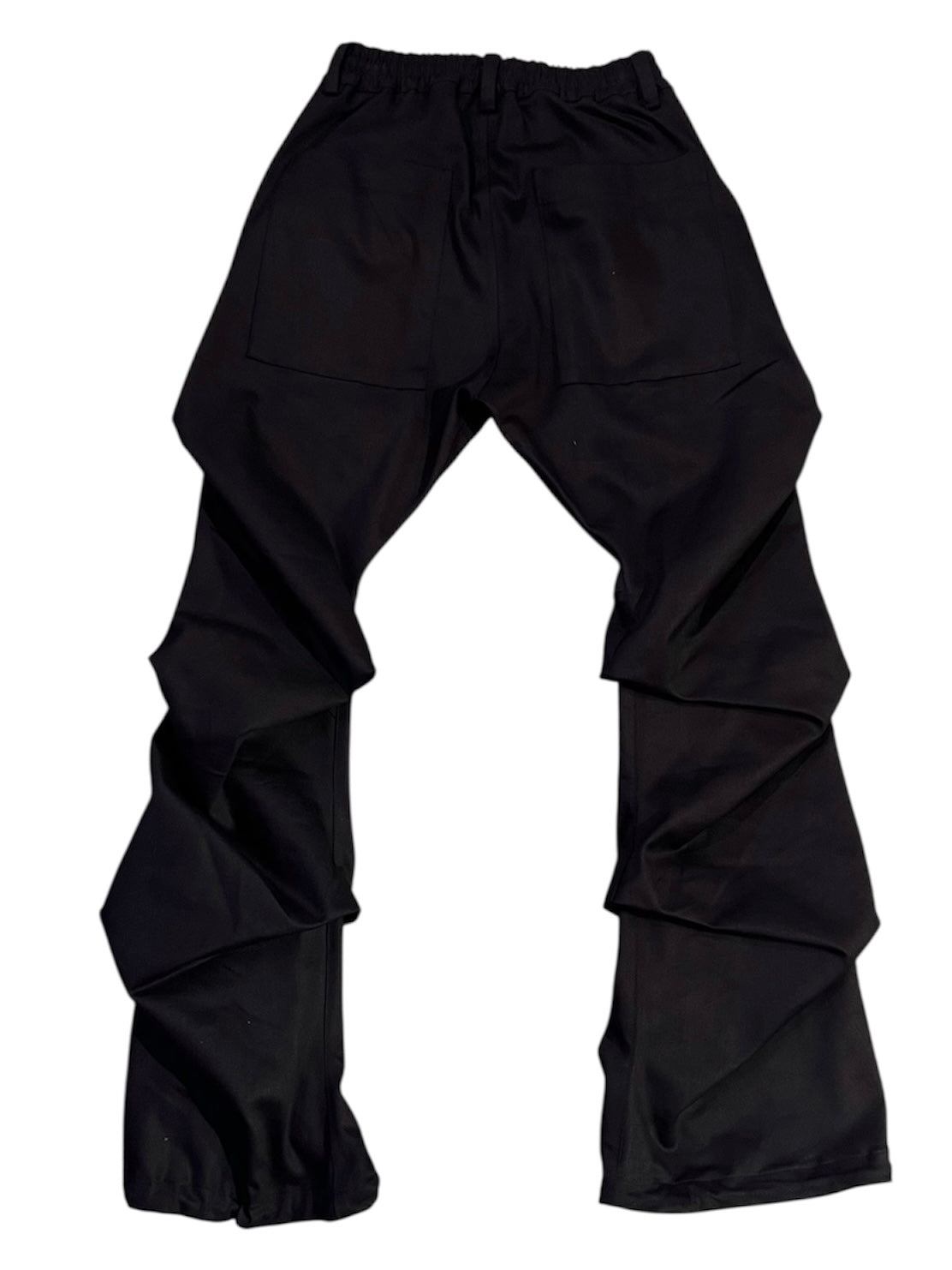 BOOTS CUT TUCK PANTS(BLACK)