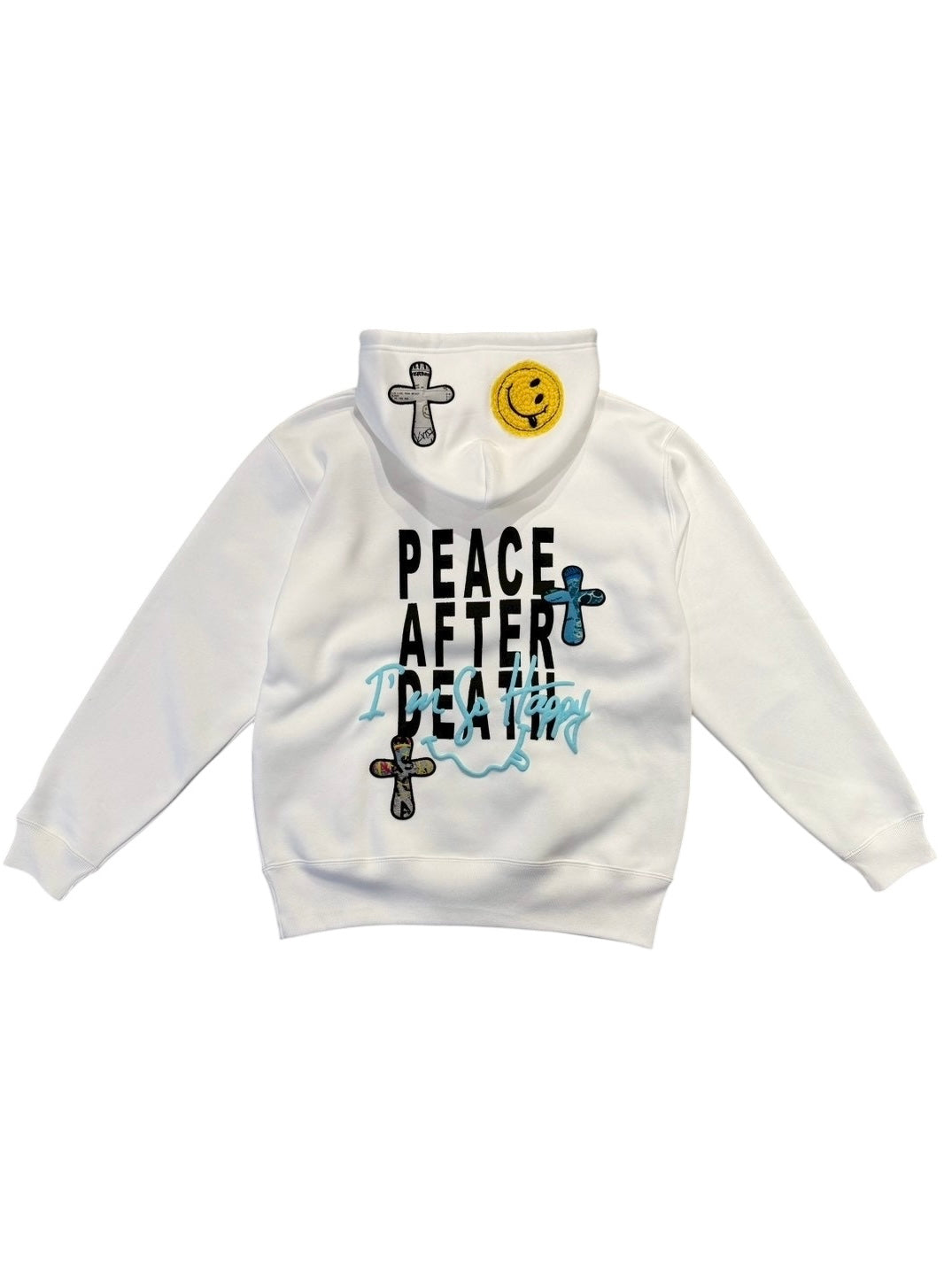 PEACE AFTER DEATH プリントフーディー