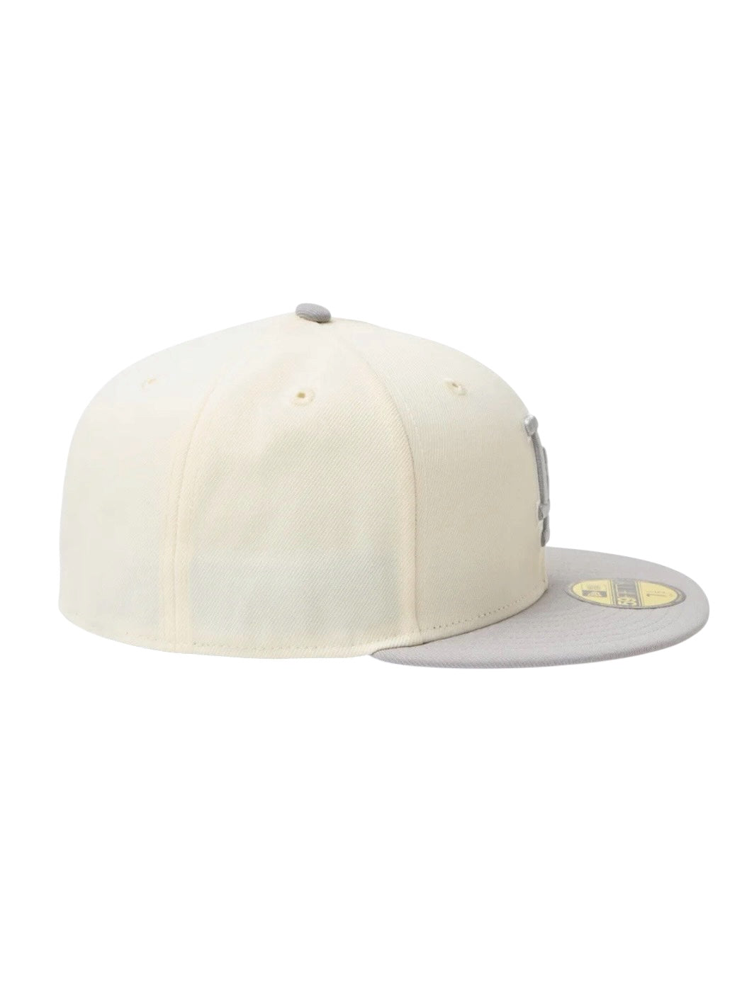 59FIFTY MLB 2-Tone ロサンゼルス・ドジャースクロームホワイト/グレー
