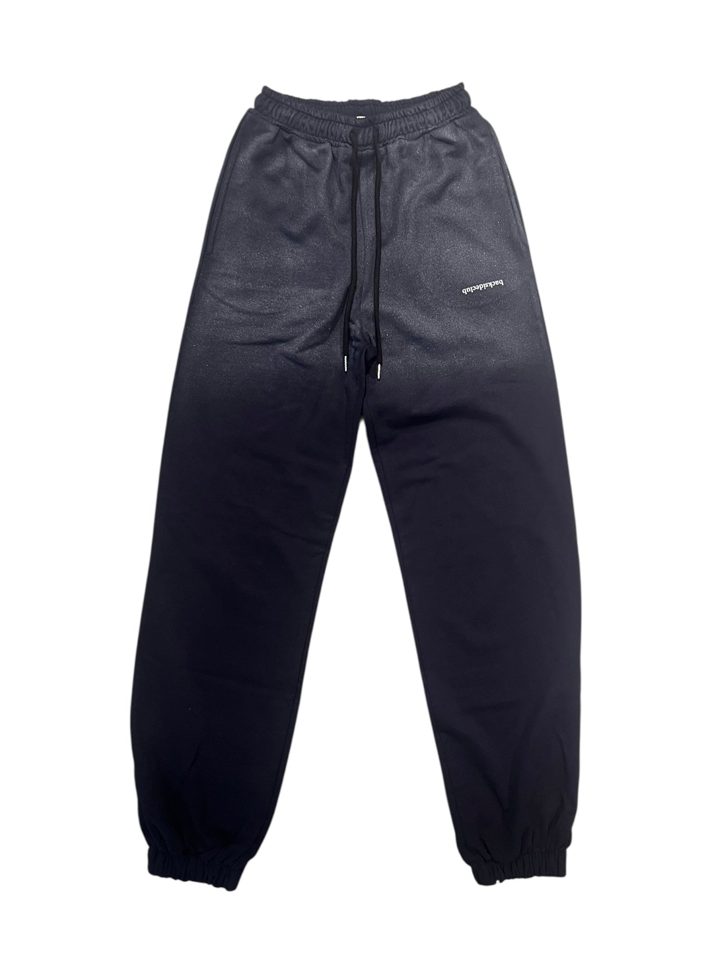 LOGO 400 GR FLEECE ZIPPED PANTS WASH